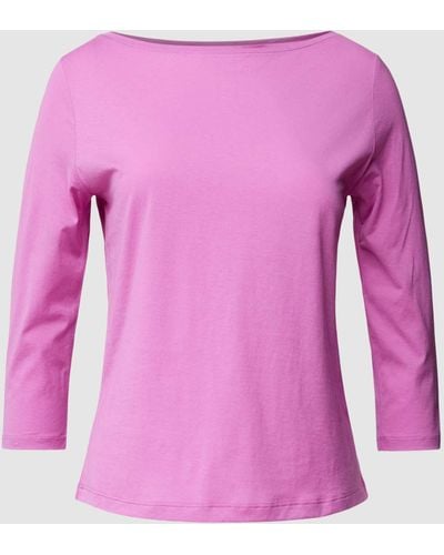 Lanius Shirt Met Lange Mouwen Van Puur Katoen - Roze