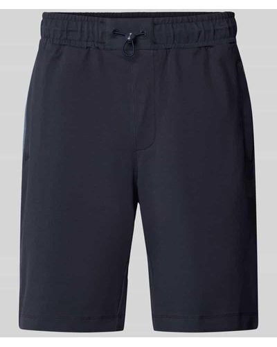 J.o.y. Shorts mit elastischem Bund Modell 'JESKO' - Blau