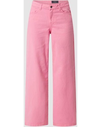 Noisy May Regular Fit Jeans aus Baumwolle Modell 'Amanda' - Pink