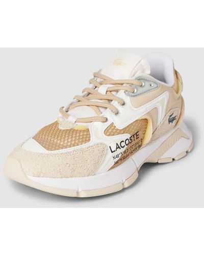 Lacoste Sneaker mit Label-Details Modell 'NEO' - Natur