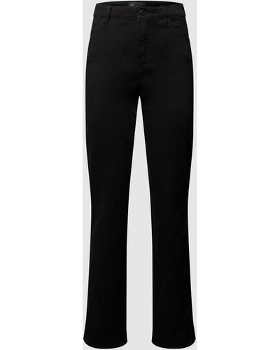 ROSNER Slim Fit Jeans mit Stretch-Anteil Modell 'Audrey1' - Schwarz