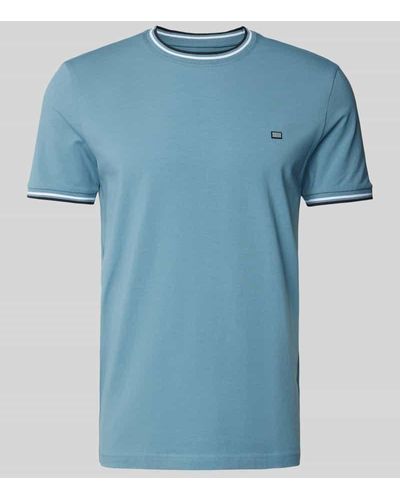 Christian Berg Men T-Shirt mit Rundhalsausschnitt - Blau