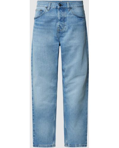 Carhartt Jeans im 5-Pocket-Design Modell 'NEWEL' - Blau