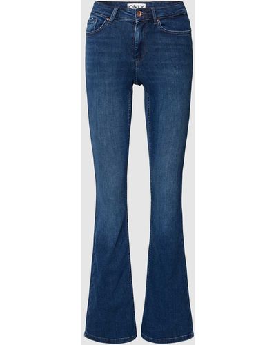 ONLY Jeans im 5-Pocket-Design Modell 'ONLBLUSH' - Blau