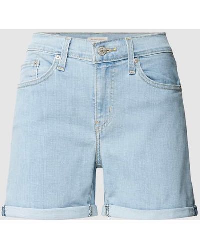 Levi's® 300 Jeansshorts im 5-Pocket-Design - Blau