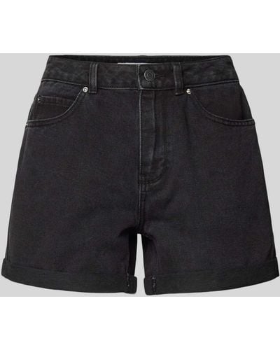 Vero Moda Loose Fit Korte Jeans - Zwart