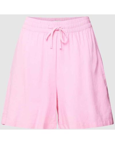 B.Young Shorts mit elastischem Bund Modell 'Falakka' - Pink