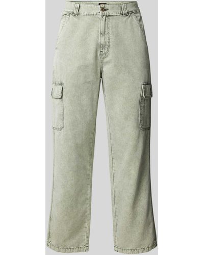 Dickies Regular Fit Jeans Met Cargozakken - Groen