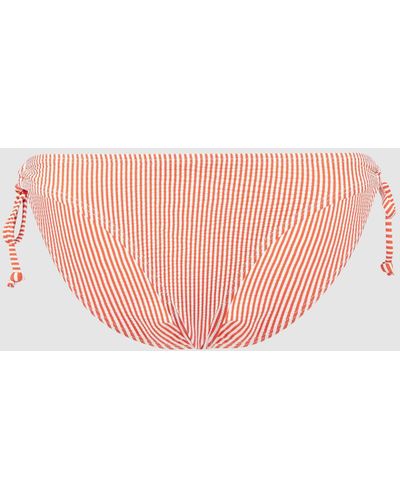 Becksöndergaard Bikini-Hose mit Streifenmuster Modell 'Bibi' - Pink