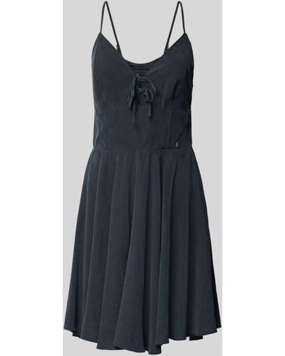 Guess Mini-jurk Met Plooien - Blauw
