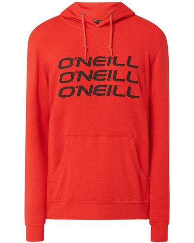 O'neill Sportswear Hoodie Met Logo - Rood