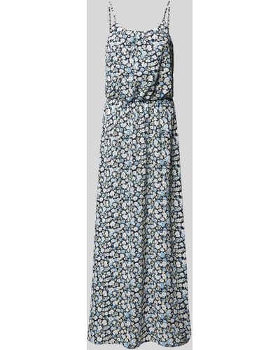 ONLY Maxi-jurk Met All-over Print - Wit