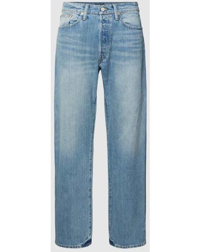 Polo Ralph Lauren Loose Fit Jeans im 5-Pocket-Design - Blau