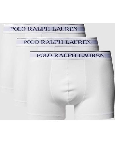 Polo Ralph Lauren Trunks im 3er-Pack - Weiß