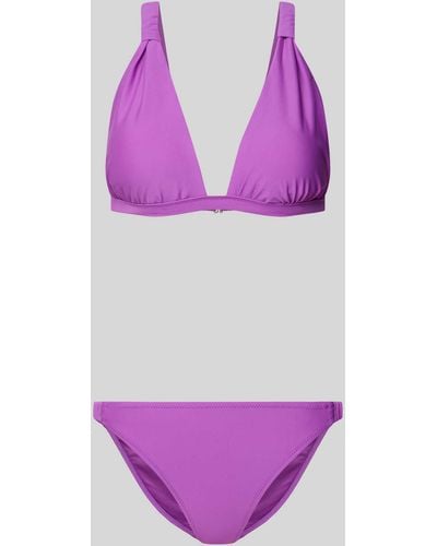 Shiwi Bikini im unifarbenen Design - Lila