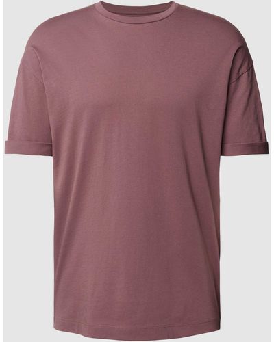 DRYKORN T-Shirt mit überschnittenen Schultern Modell 'THILO' - Pink