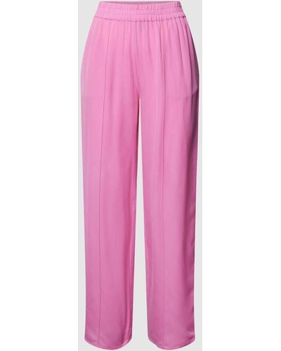 Repeat Cashmere Hose mit elastischem Bund - Pink