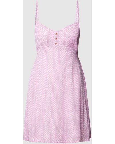 Billabong Mini-jurk Van Pure Viscose - Roze