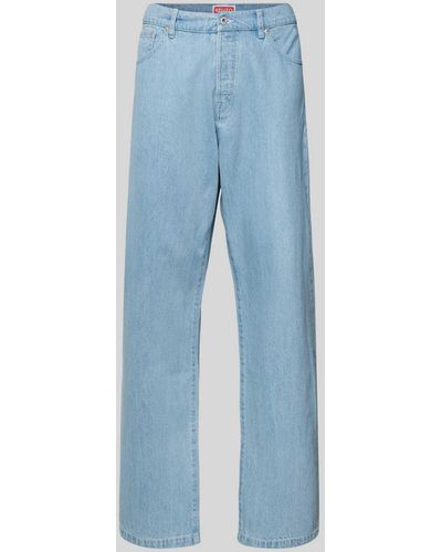KENZO Jeans mit 5-Pocket-Design - Blau