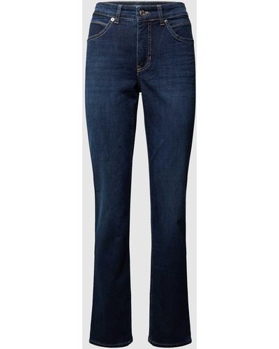 M·a·c Feminine Fit Jeans Met 5-pocketmodel - Blauw