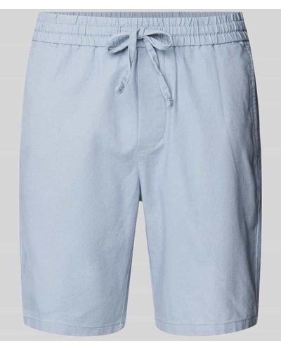 Only & Sons Shorts mit elastischem Bund Modell 'LINUS' - Blau