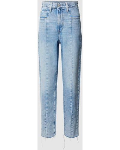 Levi's Mom Fit Jeans mit Teilungsnähten - Blau