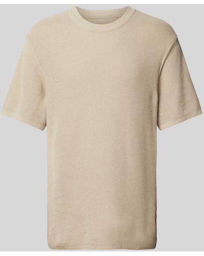 ARMEDANGELS T-Shirt mit Rundhalsausschnitt Modell 'ERWAAN' - Natur