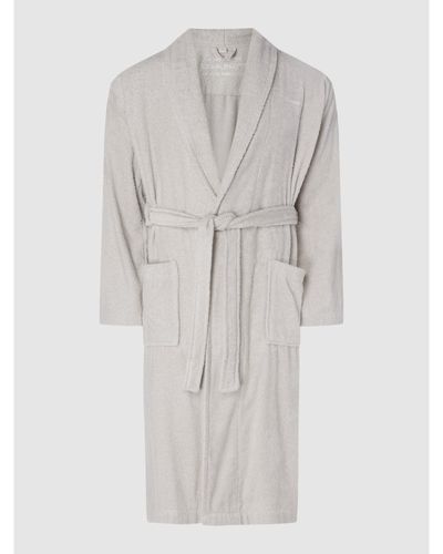 GANT Pyjama mit Label-Schriftzug - Grau