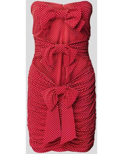 Alexandre Vauthier Cocktailkleid mit Cut Outs - Rot