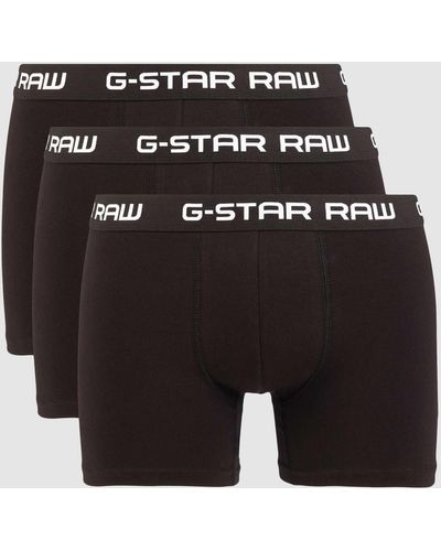 G-Star RAW Boxershort In Een Set Van 3 - Zwart