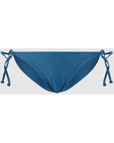 Barts Bikini-Hose mit Schnürverschlüssen Modell 'Isla' - Blau