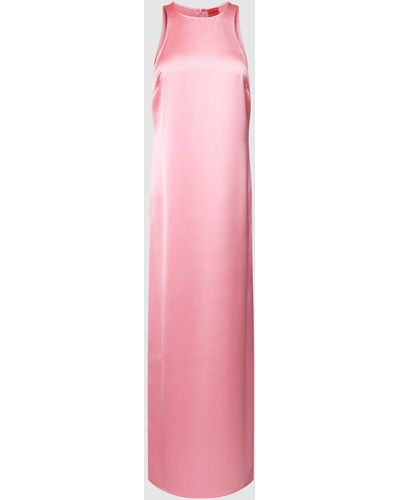 HUGO Maxi-jurk Van Satijn - Roze