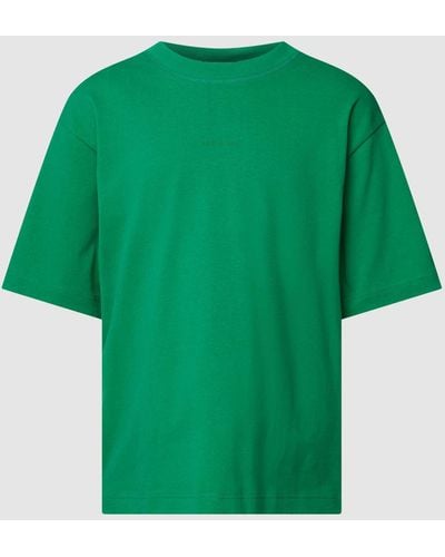 ARMEDANGELS T-shirt Met Labelprint - Groen