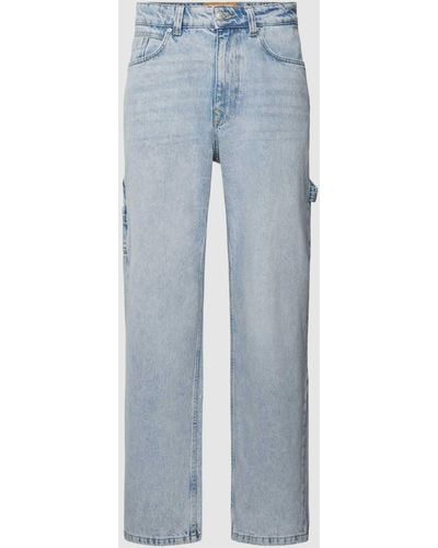 Review Jeans Met 5-pocketmodel - Blauw