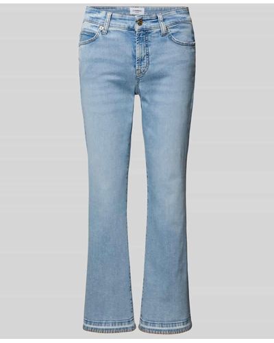 Cambio Jeans in verkürzter Passform Modell 'PARIS' - Blau