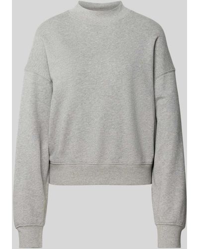 Marc O' Polo Sweatshirt mit Turtleneck - Grau