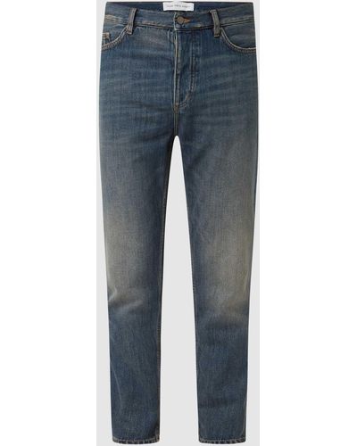 YOUNG POETS SOCIETY Regular Fit Jeans aus Baumwolle Modell 'Cole' - Blau