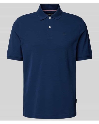 HUGO Sweatshirt mit Label-Detail Modell 'Daposo' - Blau