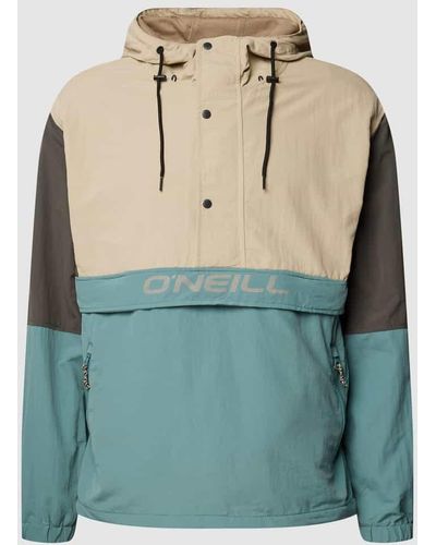 O'neill Sportswear Anorak mit Label-Print - Grün