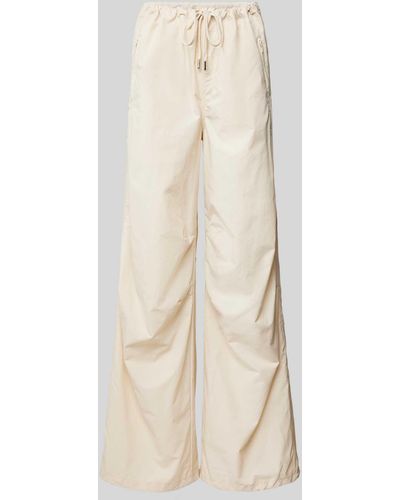 Juicy Couture Hose mit elastischem Bund Modell 'AYLA' - Natur