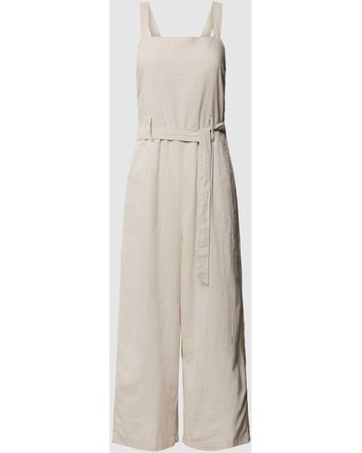 ONLY Jumpsuit mit Streifenmuster Modell 'CANYON' - Natur