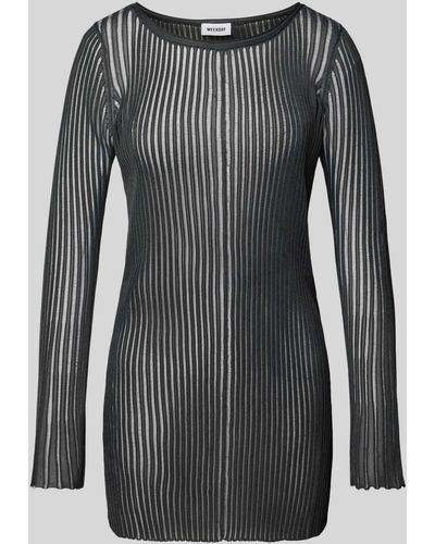Weekday Mini-jurk Met Semi-transparante Look - Grijs