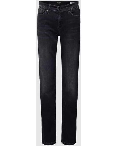 Cambio Skinny Fit Jeans im 5-Pocket-Design Modell 'PARLA' - Blau