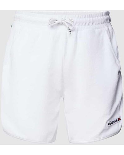 Ellesse Shorts mit Label-Details Modell 'Siepe' - Weiß