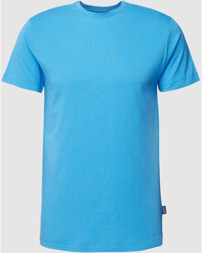 Jockey T-shirt Met Ronde Hals - Blauw