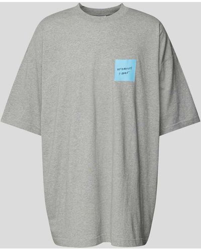 Vetements Oversized T-Shirt - Mehrfarbig