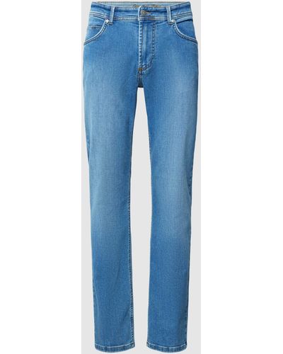 Christian Berg Men Jeans im 5-Pocket-Design - Blau