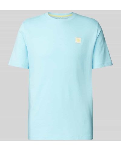 Scotch & Soda T-Shirt mit Rundhalsausschnitt - Blau