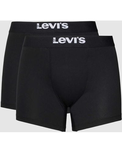 Levi's Trunks mit Label-Detail Modell 'SOLID BASIC' - Schwarz