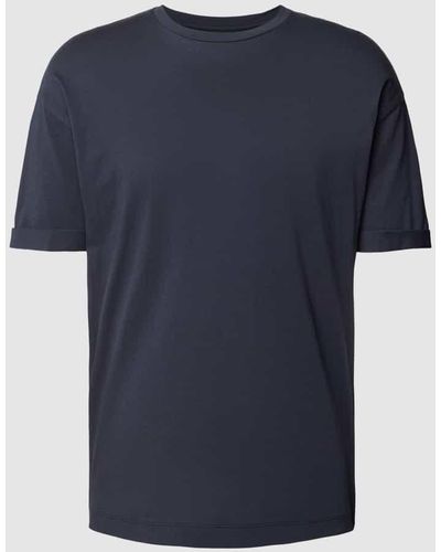 DRYKORN T-Shirt mit überschnittenen Schultern Modell 'THILO' - Blau